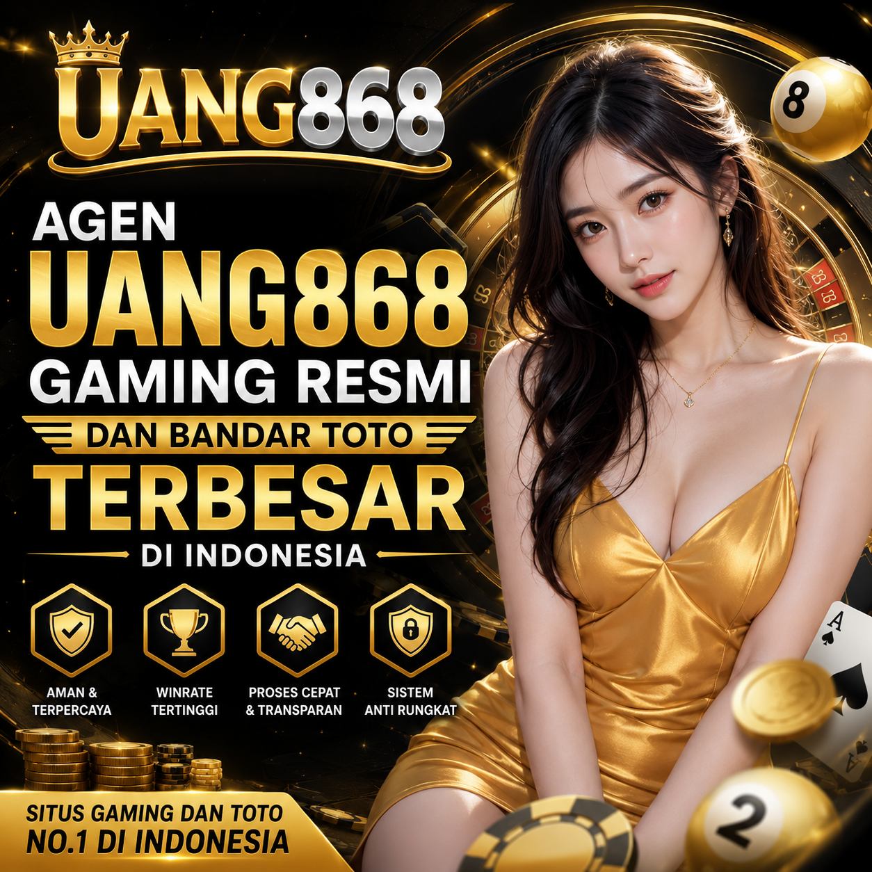 UANG868 » Situs UANG 868 Gaming Online Terbaik Dan Toto Mudah Menang